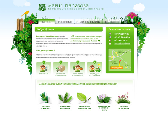 nature inspired web designs