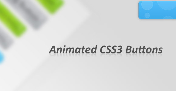 CSS3 Animated Bubble Buttons