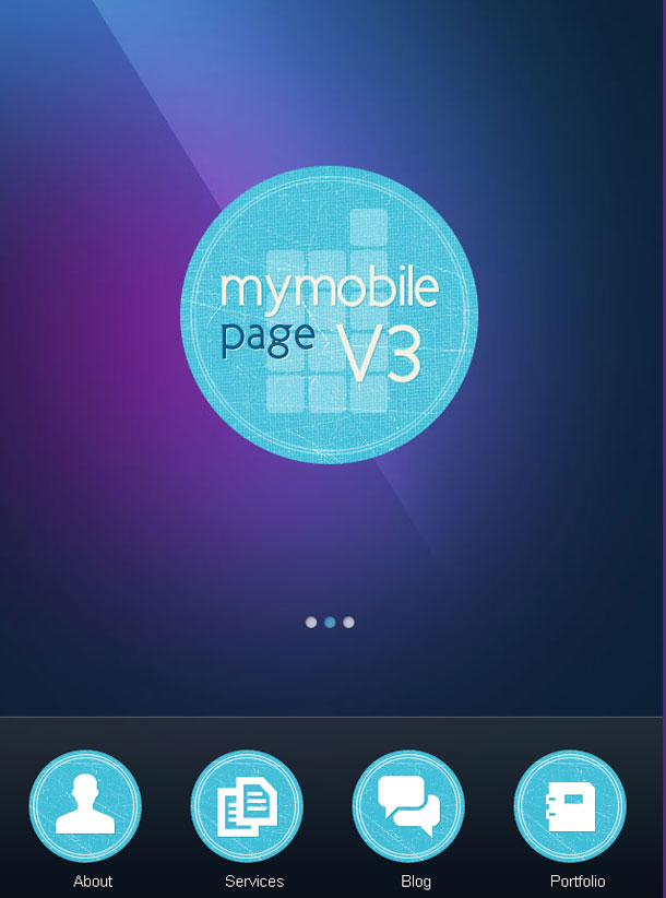My Mobile Page V3 WordPress Theme
