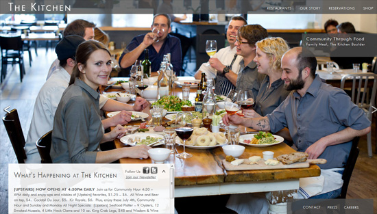 Photo background example: The Kitchen Community