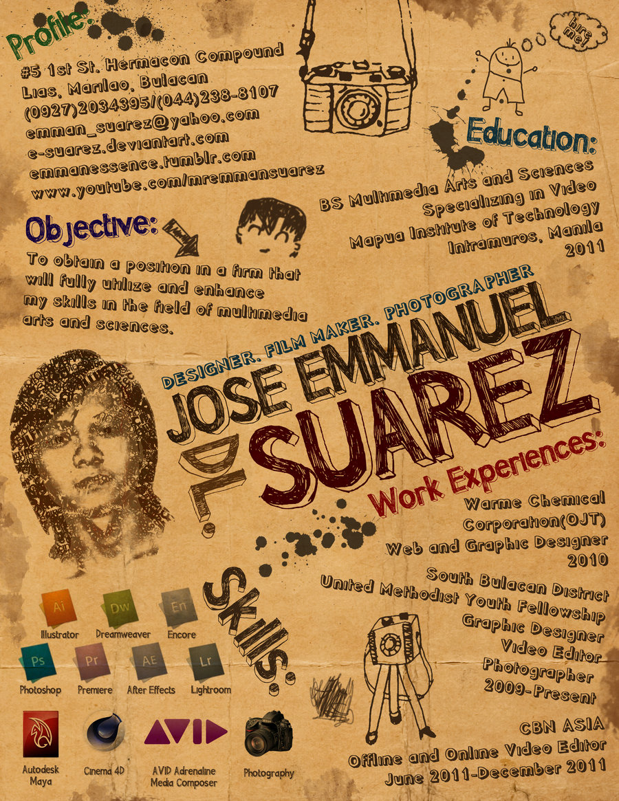 Creative Resume by Suarez