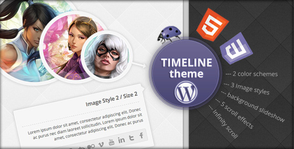Timeline WordPress Theme