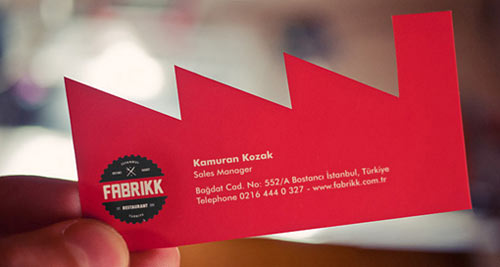 Fabrikk Business Card