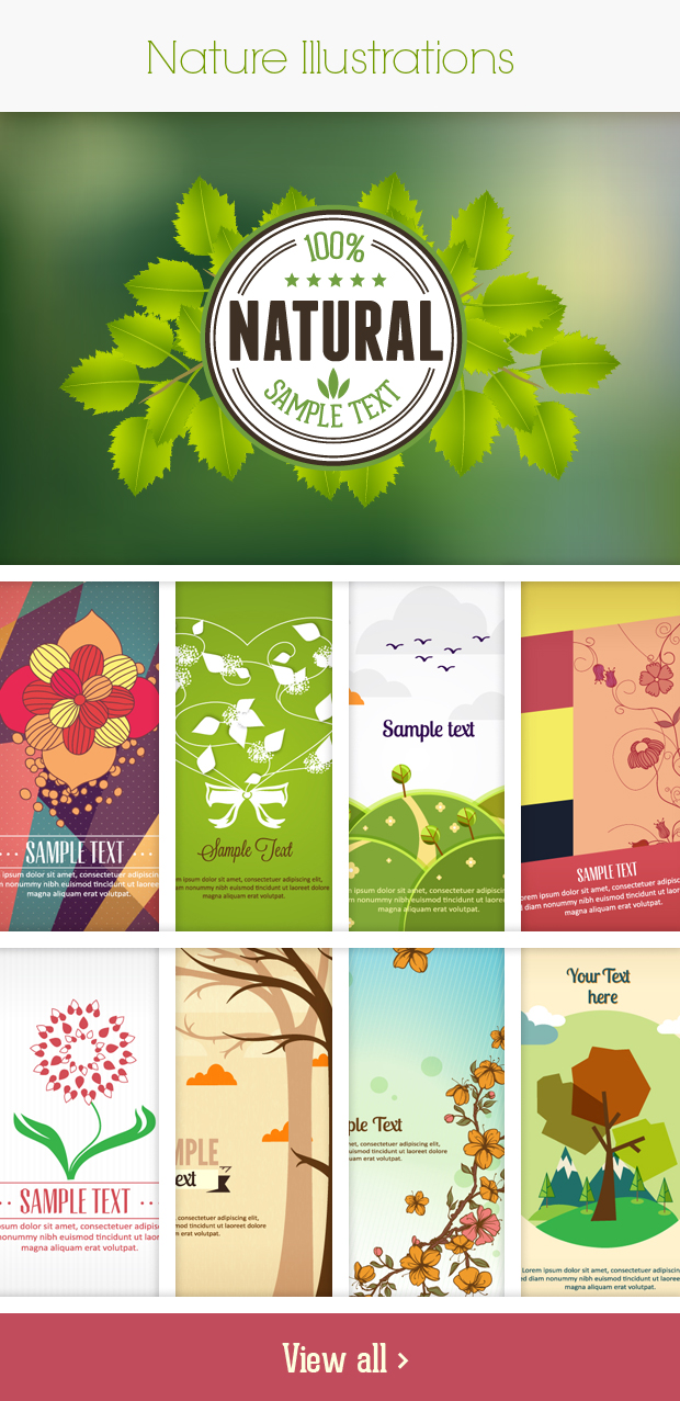 nature small Deal of the Week: 600+ Top Quality Vector Illustrations – Only $49