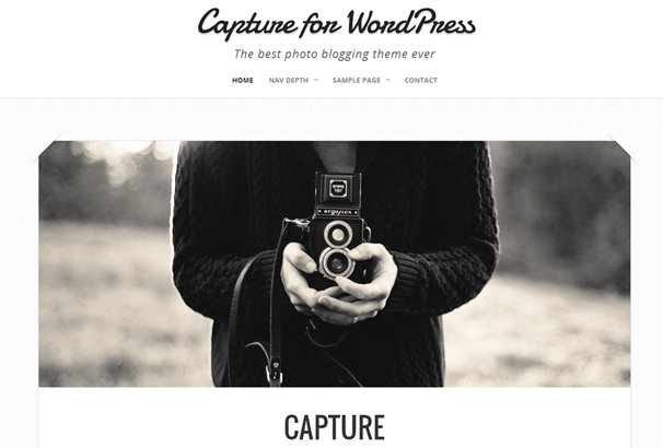 Capture Free WordPress Themes