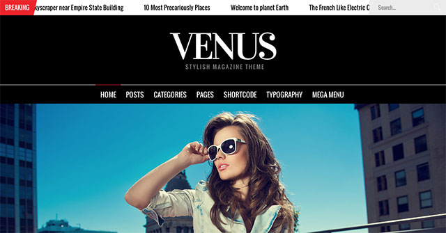 Venus - News Magazine Blog WordPress