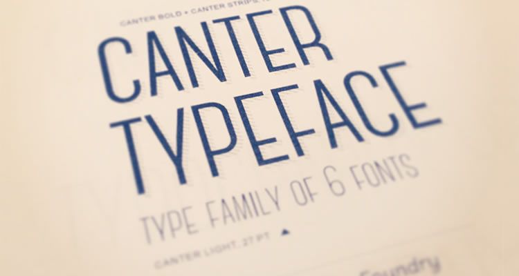 headline crisp fonts free Canter