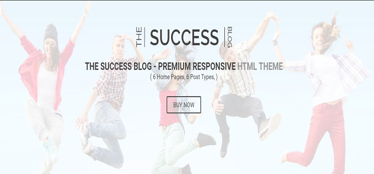 The Success – Responsive Modern HTML Blog Template