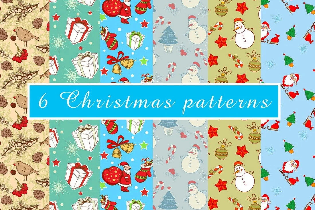 6 Christmas Patterns
